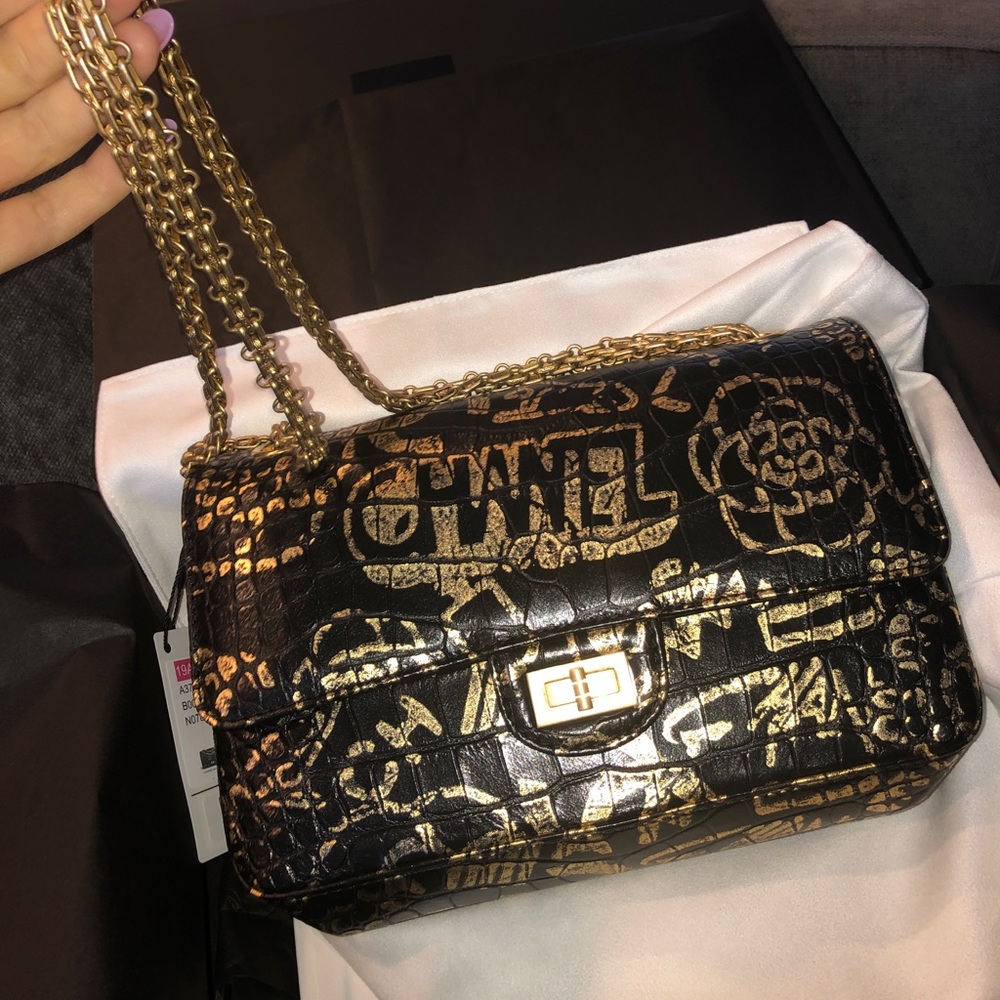 Authentic, special edition Chanel Reissue 2.55 Flap Bag